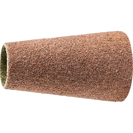 1-1/2 POLICAP® Abrasive Drum Tapered - Seamless Type - Aluminum Oxide - 60 Grit